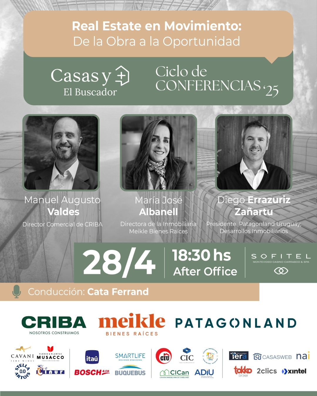Imagen de Portada evento ciclo de conferencias Casas y Más