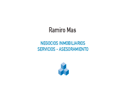 Logo inmobiliaria Ramiro Mas Negocios Inmobiliarios 